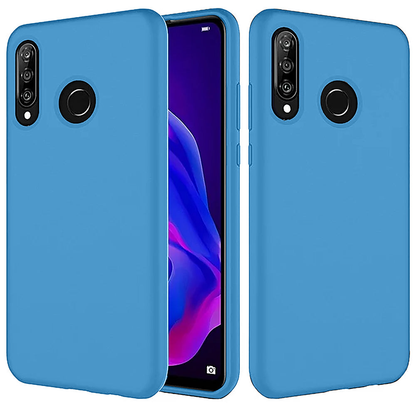 Soft Silicone Case - Huawei P30 Lite/P30 Lite New Edition - Cadet Blue