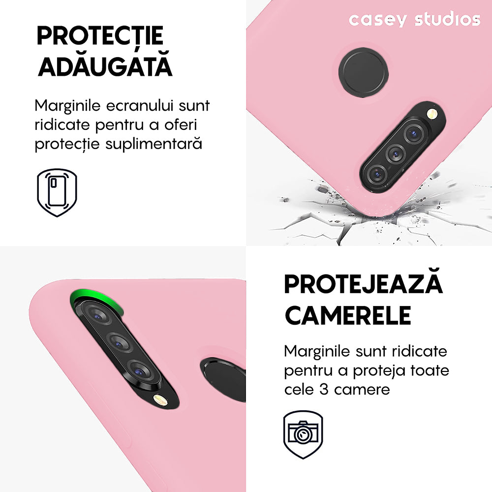 Husa Soft Silicone - Huawei P30 Lite/P30 Lite New Edition - Roz