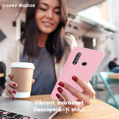 Husa Soft Silicone - Huawei P30 Lite/P30 Lite New Edition - Roz