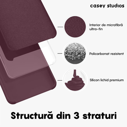 Husa Soft Silicone - Huawei P30 Pro/P30 Pro New Edition - Burgundy