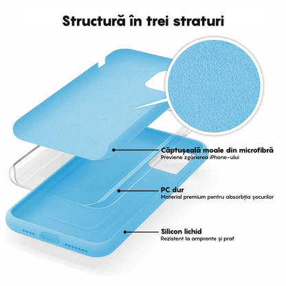 Husa Soft Silicone - iPhone 11 - Cadet Blue