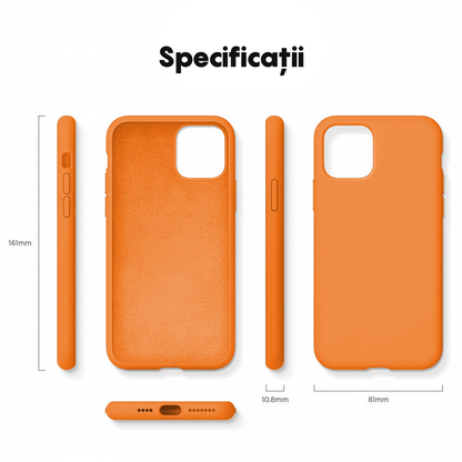 Husa Soft Silicone - iPhone 11 - Nectarine