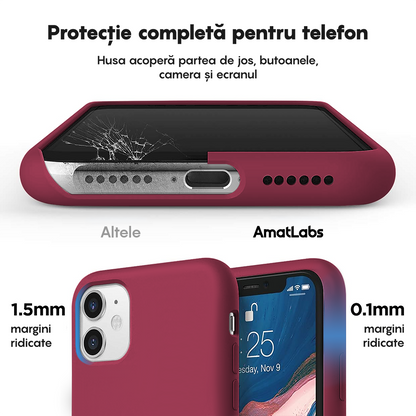 Soft Silicone Case - iPhone 11 - Burgundy