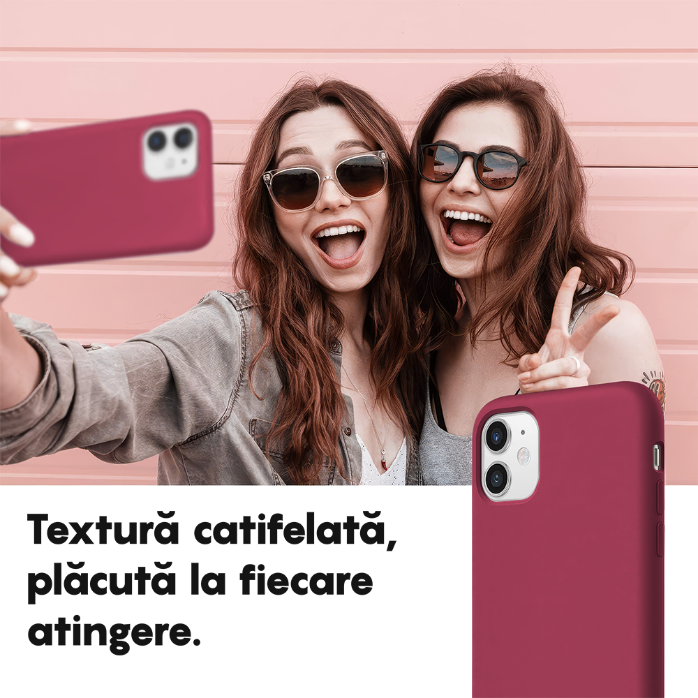 Soft Silicone Case - iPhone 11 - Burgundy