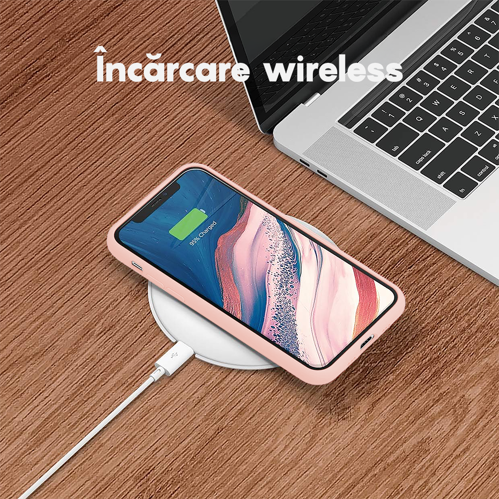 Husa Soft Silicone - iPhone 11 - Pink Sand