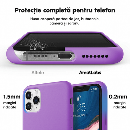 Husa Soft Silicone - iPhone 11 Pro Max - Light Purple