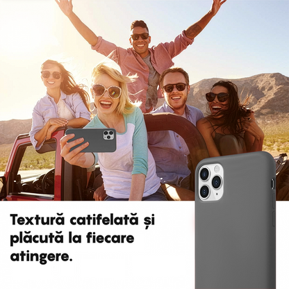 Husa Soft Silicone - iPhone 11 Pro Max - Dark Gray