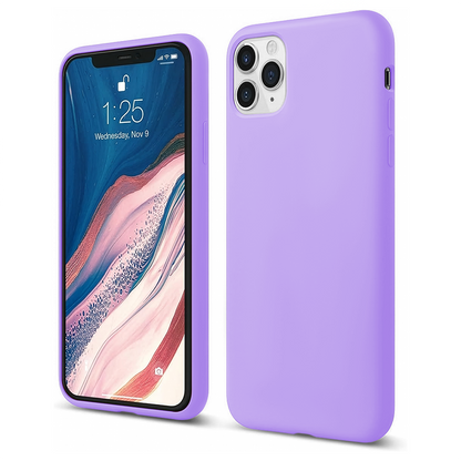 Husa Soft Silicone - iPhone 11 Pro Max - Light Lilac