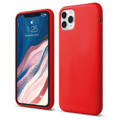 Soft Silicone Case - iPhone 11 Pro Max - Red