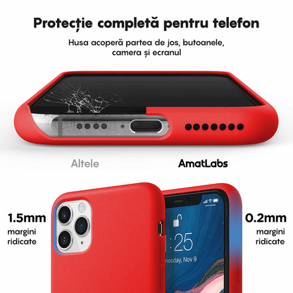 Soft Silicone Case - iPhone 11 Pro Max - Red
