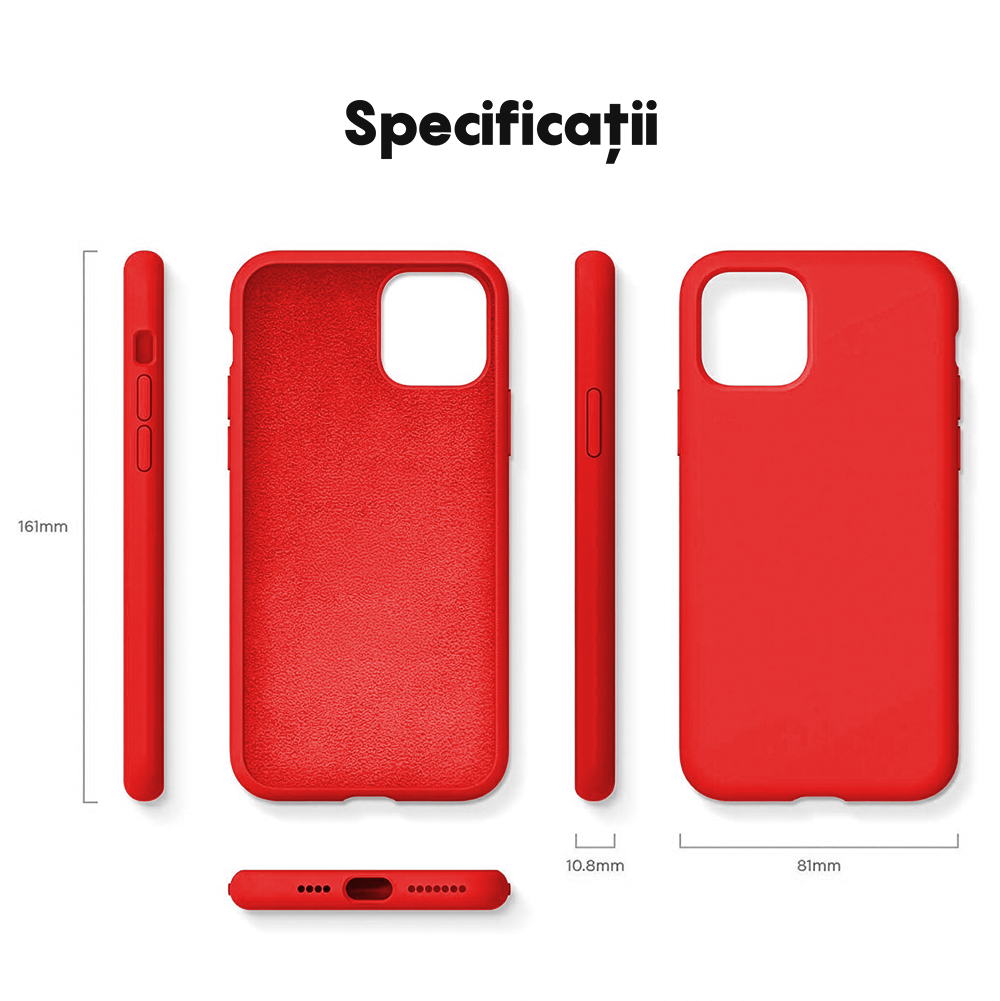 Soft Silicone Case - iPhone 11 Pro Max - Red