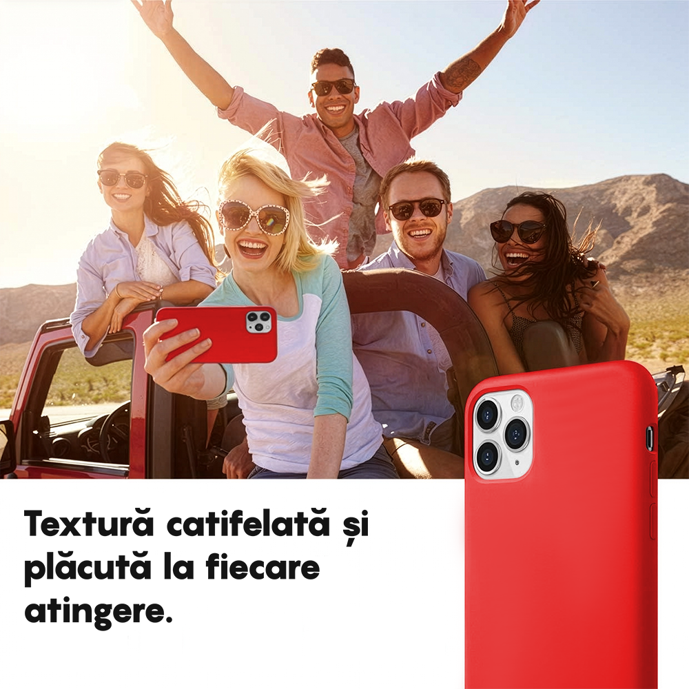 Soft Silicone Case - iPhone 11 Pro Max - Red