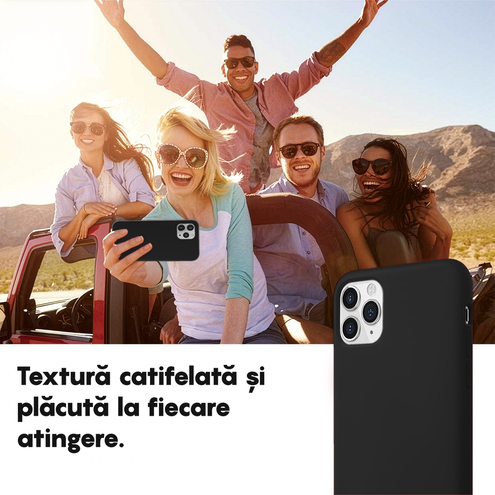 Husa Soft Silicone - iPhone 11 Pro Max - Negru