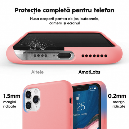 Husa Soft Silicone - iPhone 11 Pro - Roz