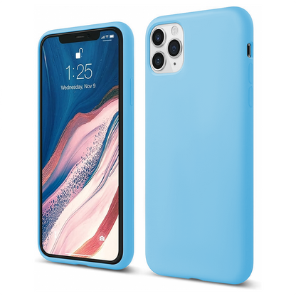 Soft Silicone Case - iPhone 11 Pro - Cadet Blue