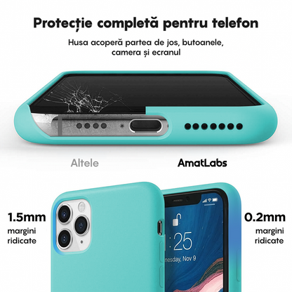 Soft Silicone Case - iPhone 11 Pro - Turquoise