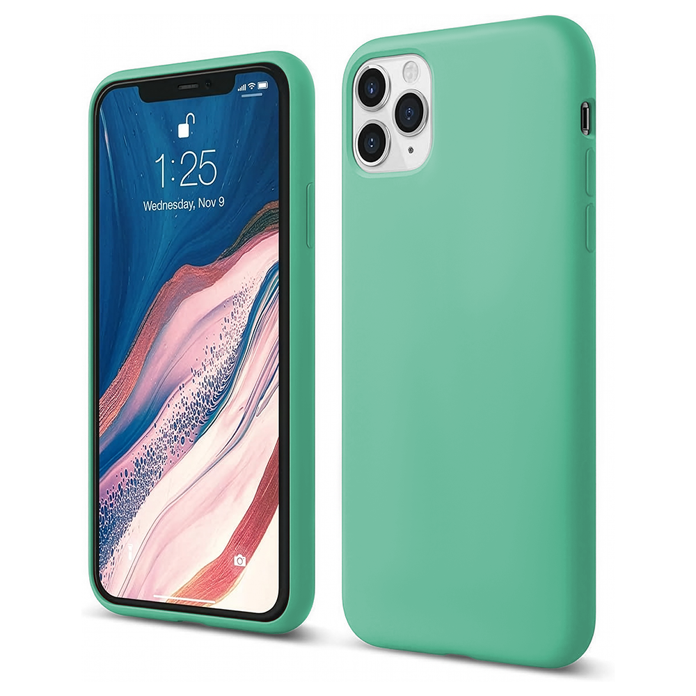 Husa Soft Silicone - iPhone 11 Pro - Webster Green