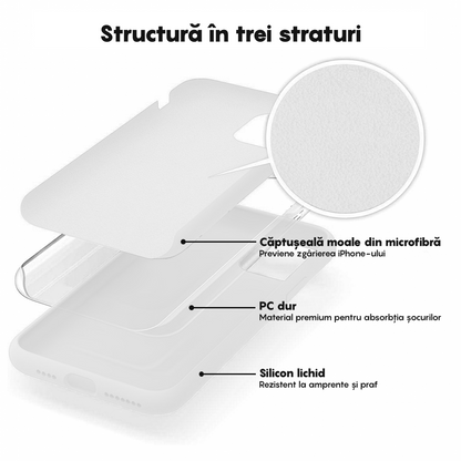 Husa Soft Silicone - iPhone 11 Pro - Alb