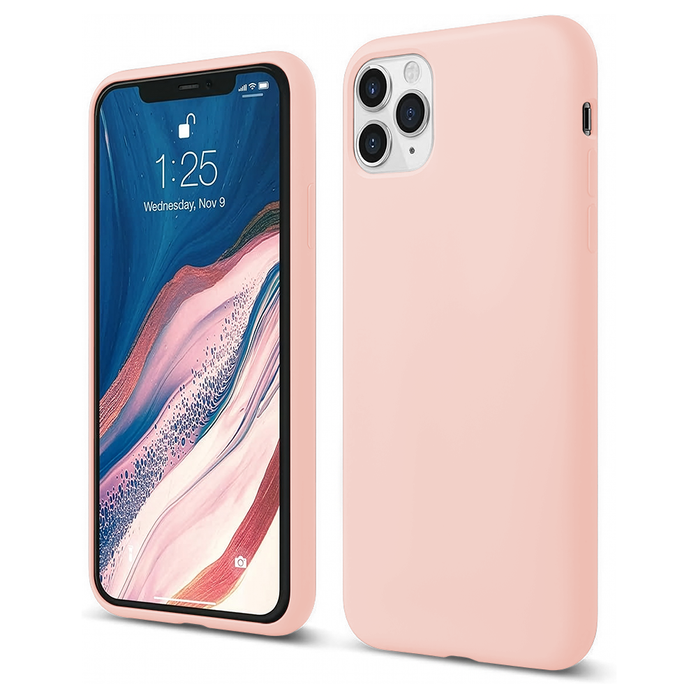 Soft Silicone Case - iPhone 11 Pro - Pink Sand