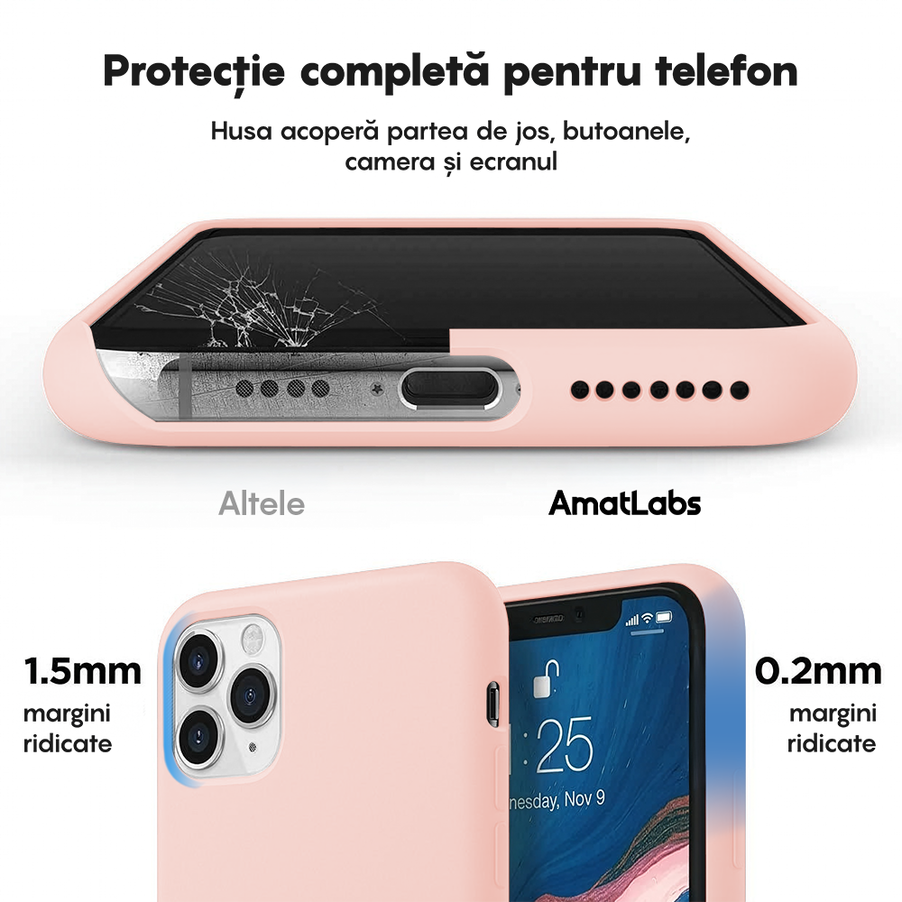 Soft Silicone Case - iPhone 11 Pro - Pink Sand
