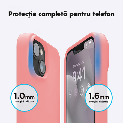 Husa Soft Silicone - iPhone 12/12 Pro - Roz