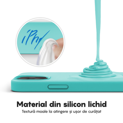 Soft Silicone Case - iPhone 12/12 Pro - Turquoise