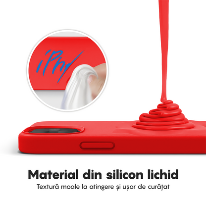 Soft Silicone Case - iPhone 12/12 Pro - Red