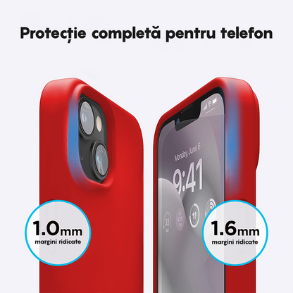 Soft Silicone Case - iPhone 12/12 Pro - Red
