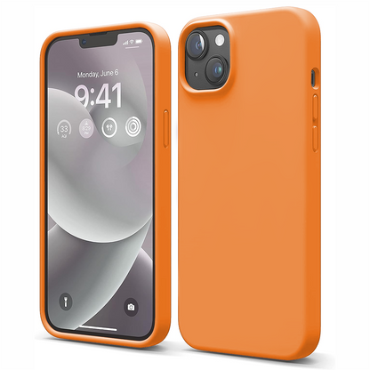 Husa Soft Silicone - iPhone 12/12 Pro - Nectarine