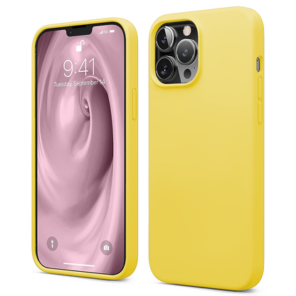 Soft Silicone Case - iPhone 12 Mini - Yellow