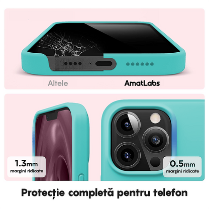 Soft Silicone Case - iPhone 12 Pro Max - Turquoise