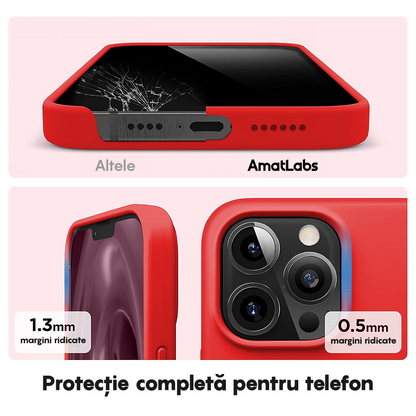 Soft Silicone Case - iPhone 12 Pro Max - Red