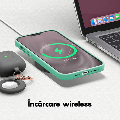 Husa Soft Silicone - iPhone 12 Pro Max - Webster Green