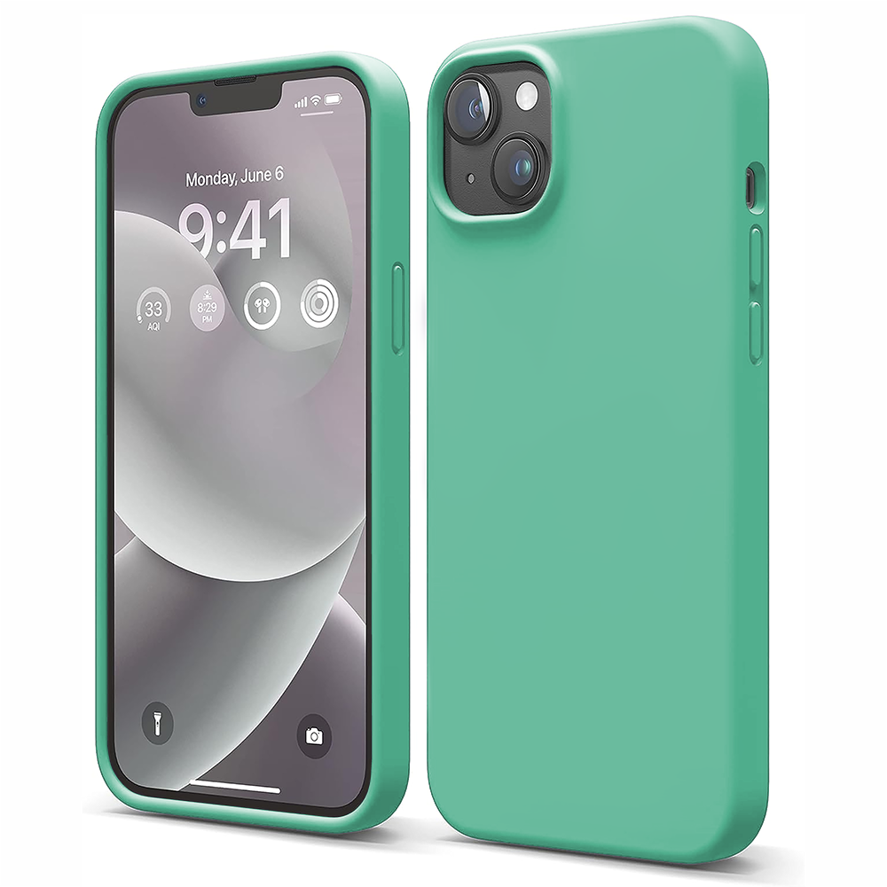 Husa Soft Silicone - iPhone 13 Mini - Webster Green