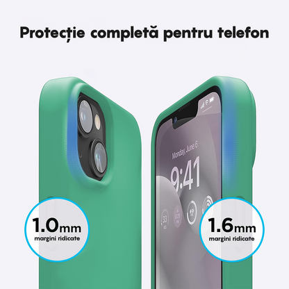 Husa Soft Silicone - iPhone 13 Mini - Webster Green
