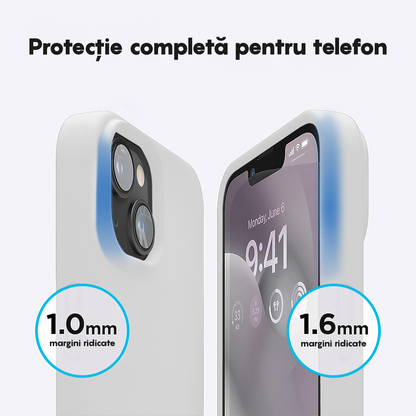 Husa Soft Silicone - iPhone 13 Mini - Alb