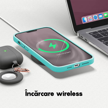 Husa Soft Silicone - iPhone 13 - Turqoise