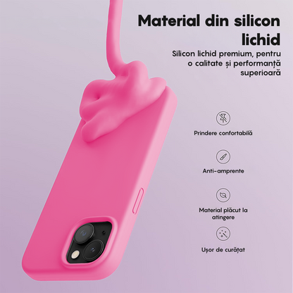 Soft Silicone Case - iPhone 13 - Fuchsia