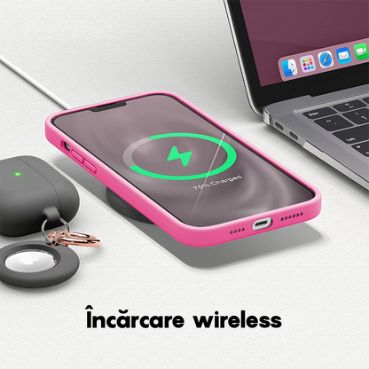 Soft Silicone Case - iPhone 13 - Fuchsia