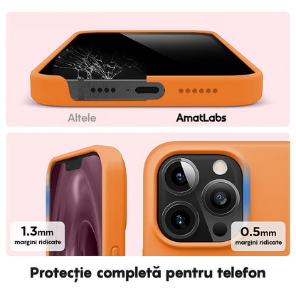 Husa Soft Silicone - iPhone 13 Pro Max - Nectarine
