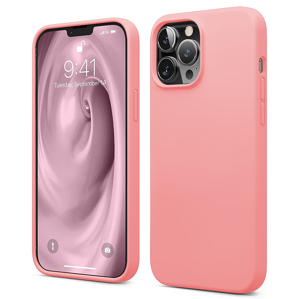 Husa Soft Silicone - iPhone 13 Pro - Roz