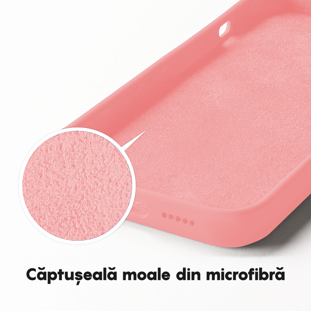 Husa Soft Silicone - iPhone 13 Pro - Roz