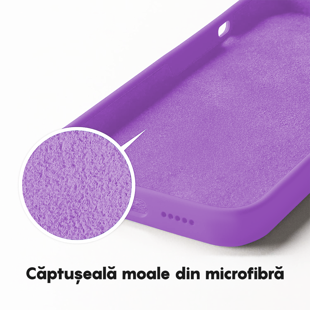 Husa Soft Silicone - iPhone 14 - Light Purple