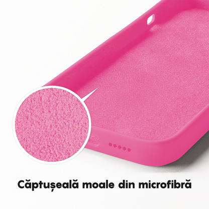 Husa Soft Silicone - iPhone 14 - Fuchsia