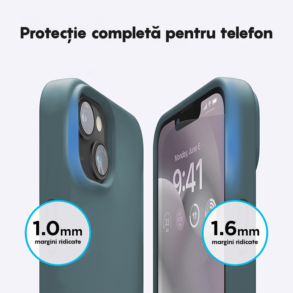 Husa Soft Silicone - iPhone 14 - Midnight Blue