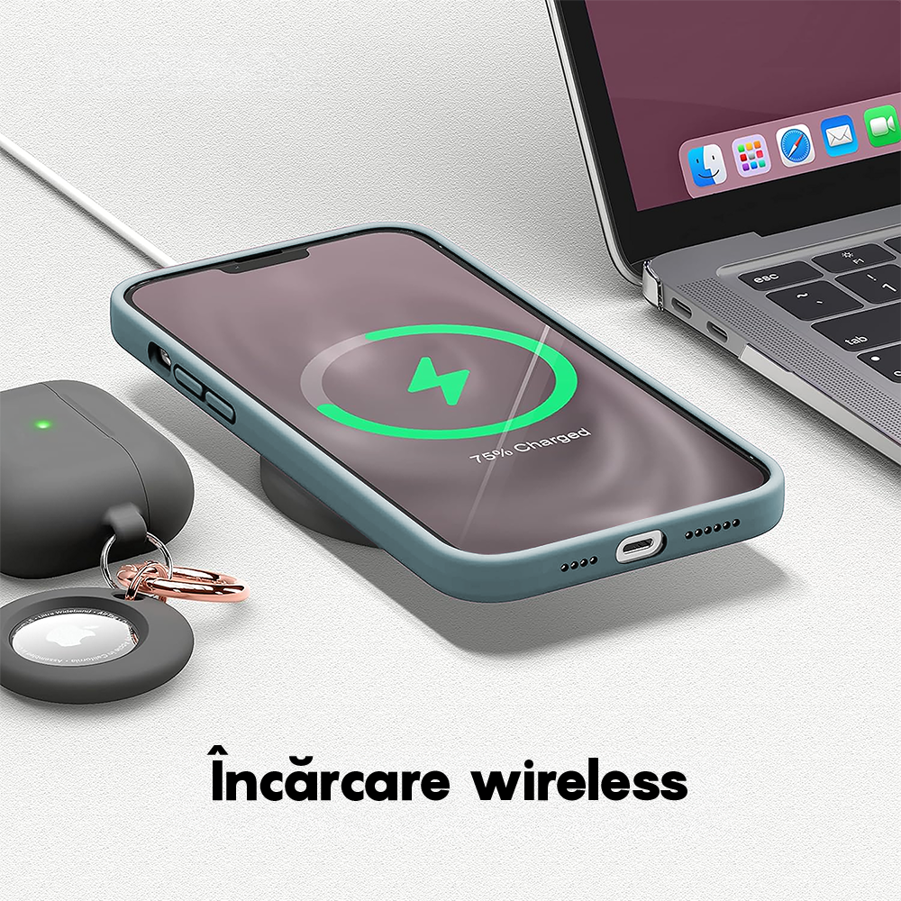 Husa Soft Silicone - iPhone 14 - Midnight Blue