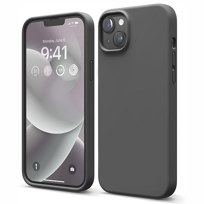 Husa Soft Silicone - iPhone 14 Plus - Dark Gray