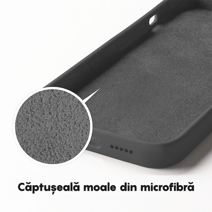 Husa Soft Silicone - iPhone 14 Plus - Dark Gray