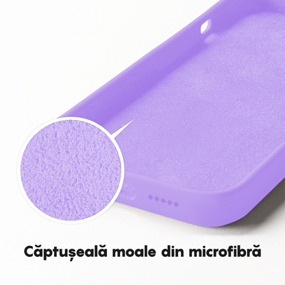 Husa Soft Silicone - iPhone 14 Plus - Light Lilac