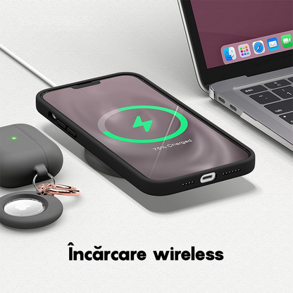 Husa Soft Silicone - iPhone 14 Plus - Negru